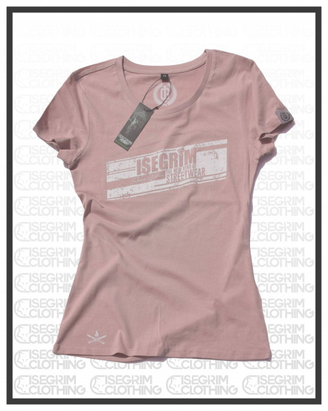 ISEGRIM Girlie - T-Shirt old rose