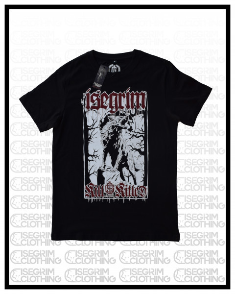 T-Shirt schwarz KILL OR BE KILLED