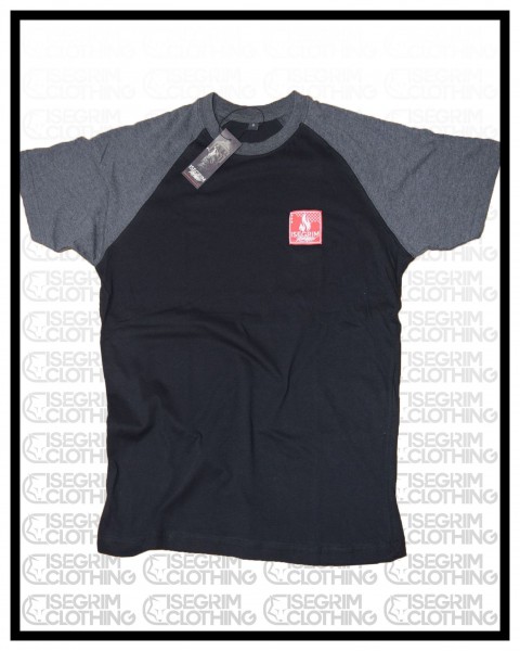 T-Shirt Logopatch Black/grey