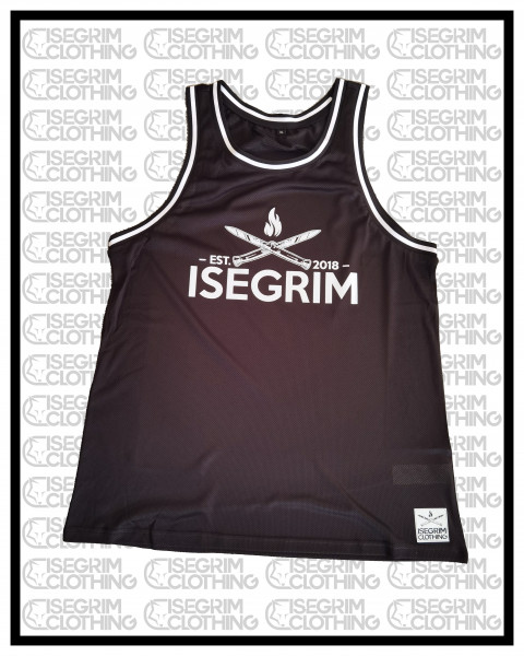 Mesh Tanktop schwarz