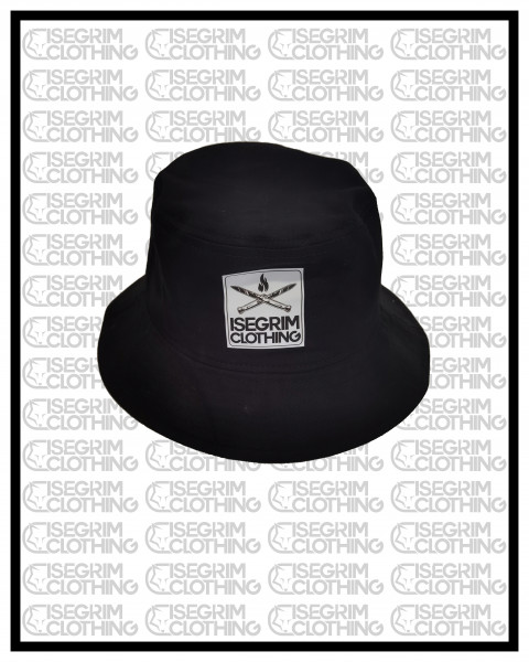 Isegrim Clothing Bucket Hat schwarz